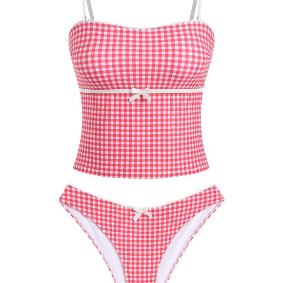 Zaful Other - Red 2 PC Women's Swim Set NWOT Lg